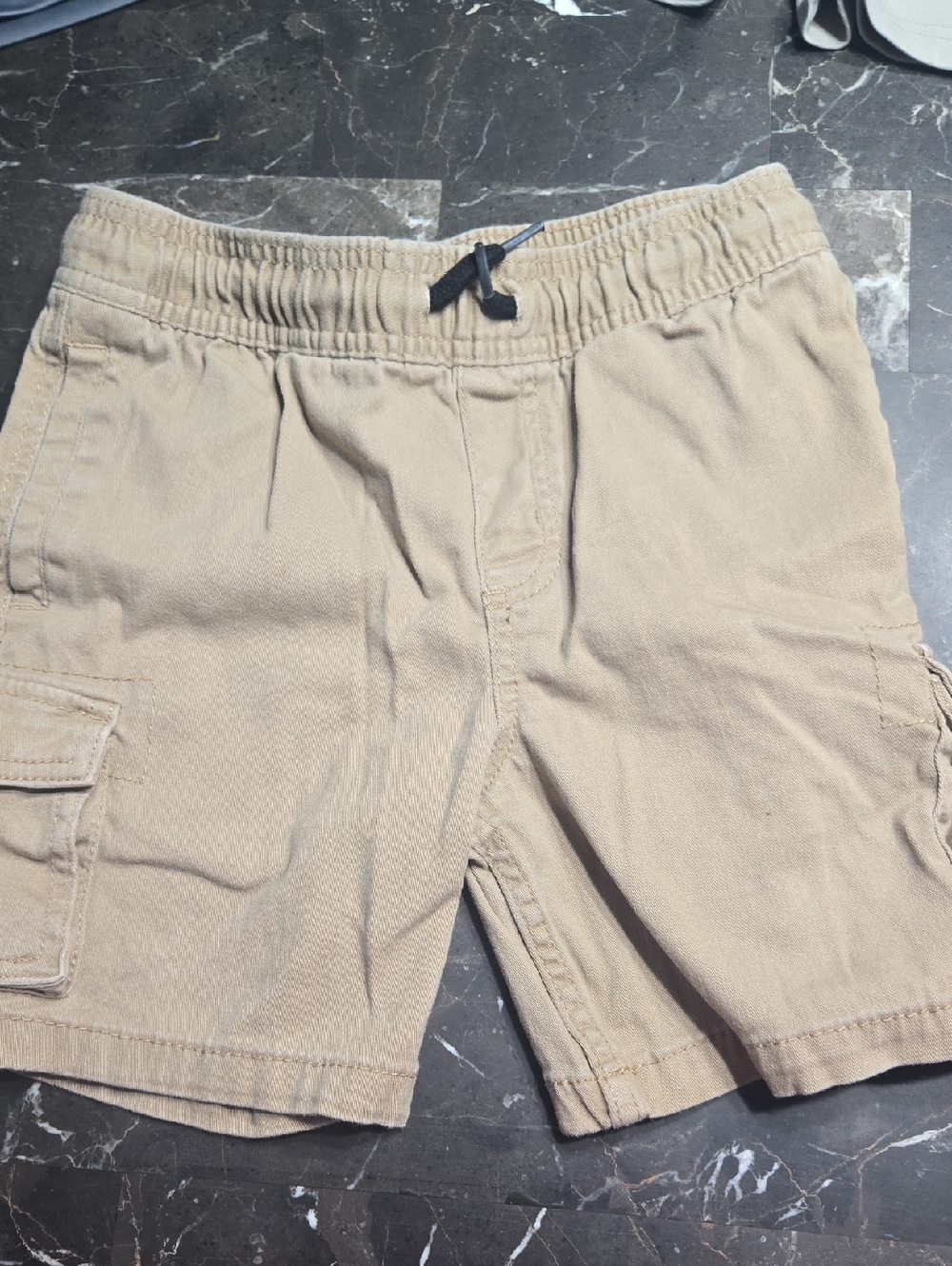 wonder nation Khaki Cargo Pull-On Shorts